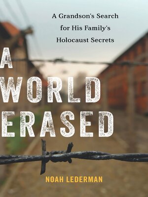 cover image of A World Erased